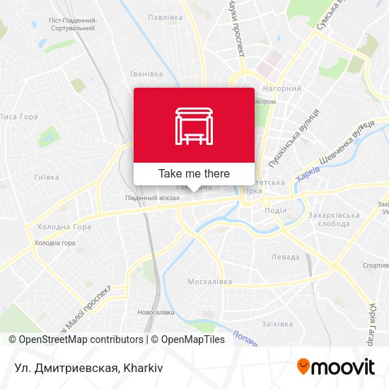 Карта Ул. Дмитриевская