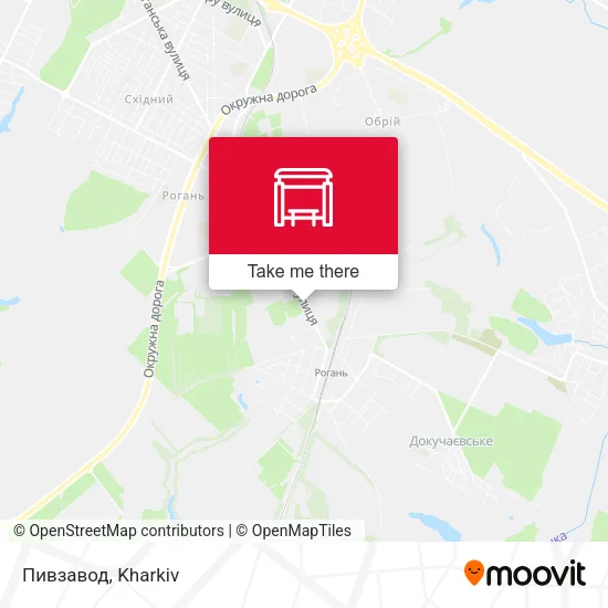 Карта Пивзавод
