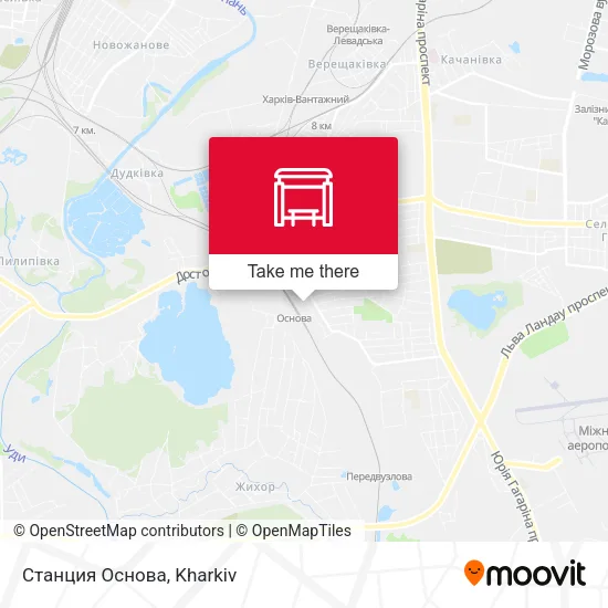 Карта Станция Основа