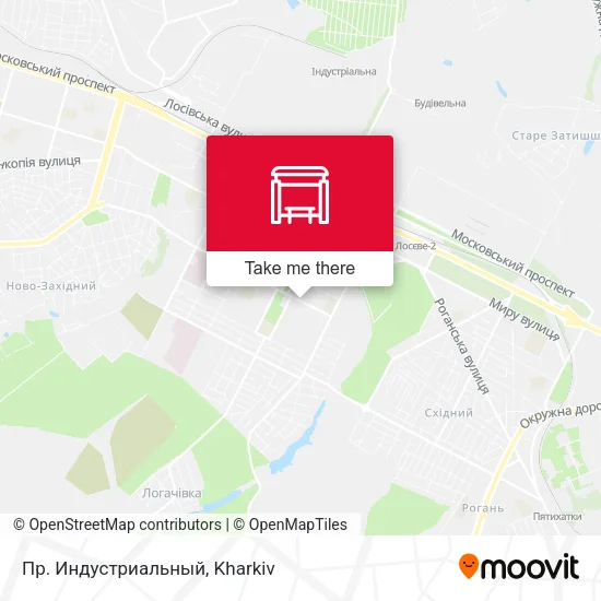 Карта Пр. Индустриальный