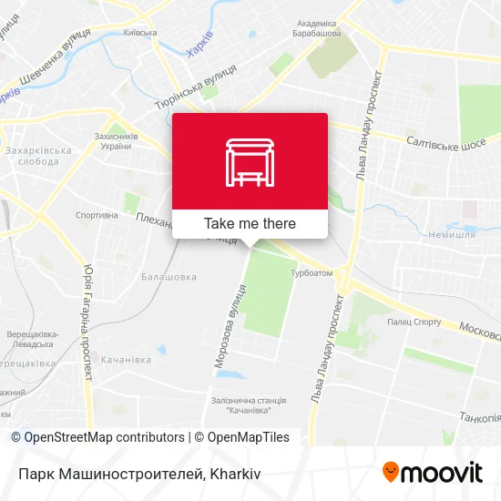 Карта Парк Машиностроителей