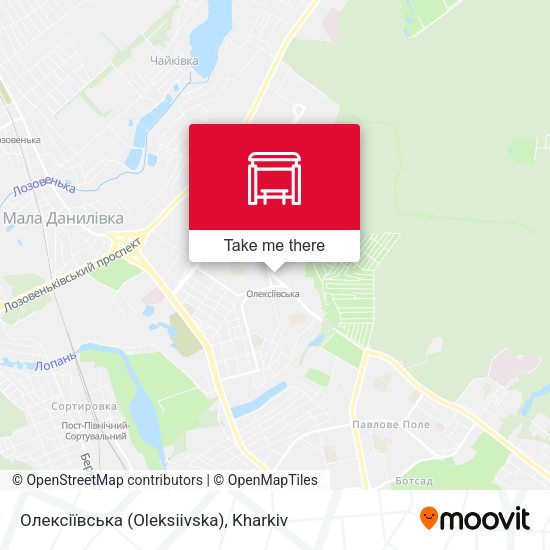 Олексіївська (Oleksiivska) map