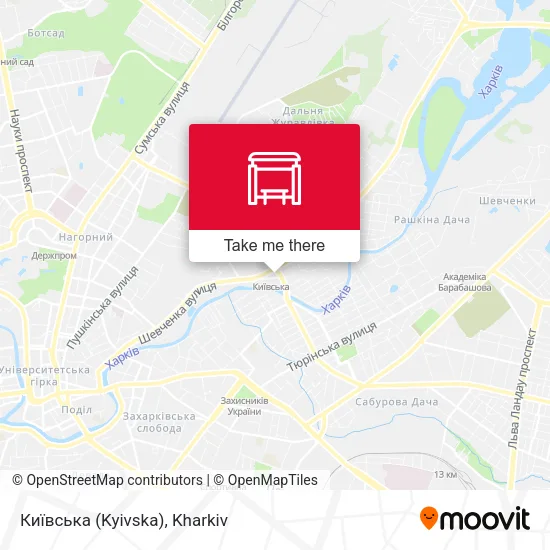 Карта Київська (Kyivska)