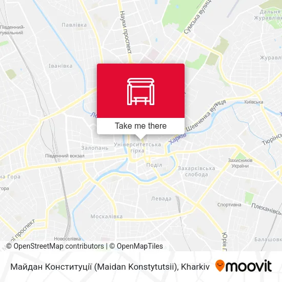 Карта Майдан Конституції (Maidan Konstytutsii)