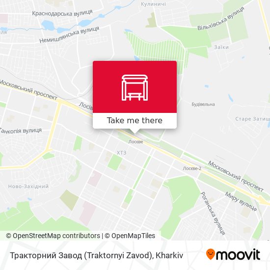 Тракторний Завод (Traktornyi Zavod) map