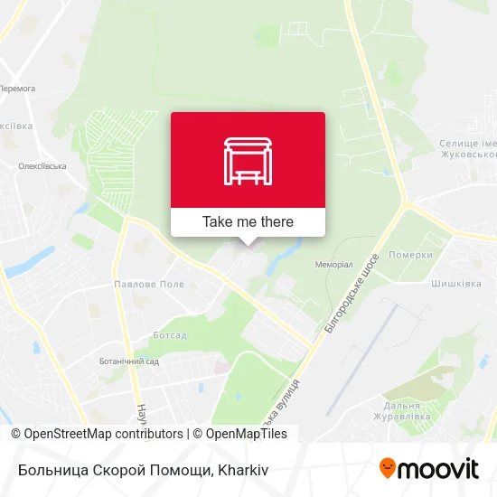 Карта Больница Скорой Помощи