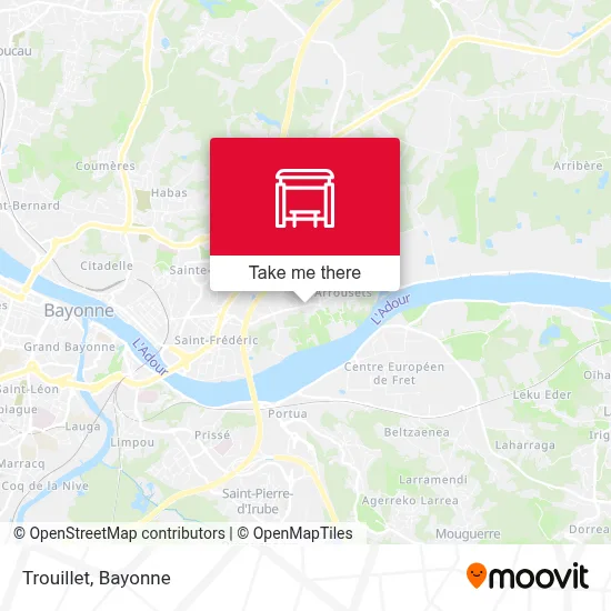 Trouillet map