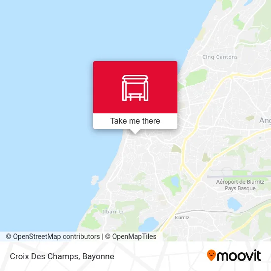Croix Des Champs map