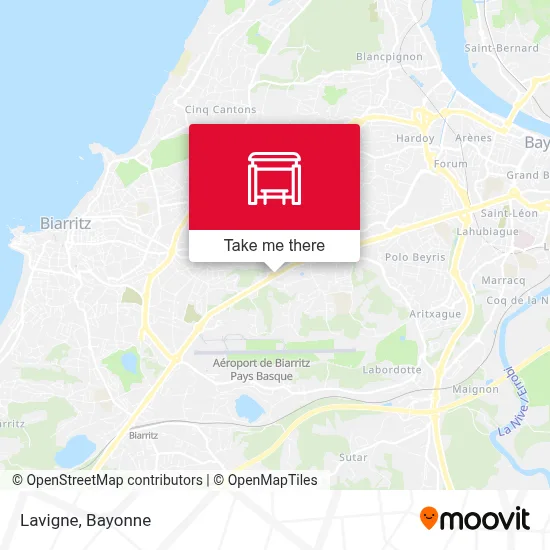 Lavigne map