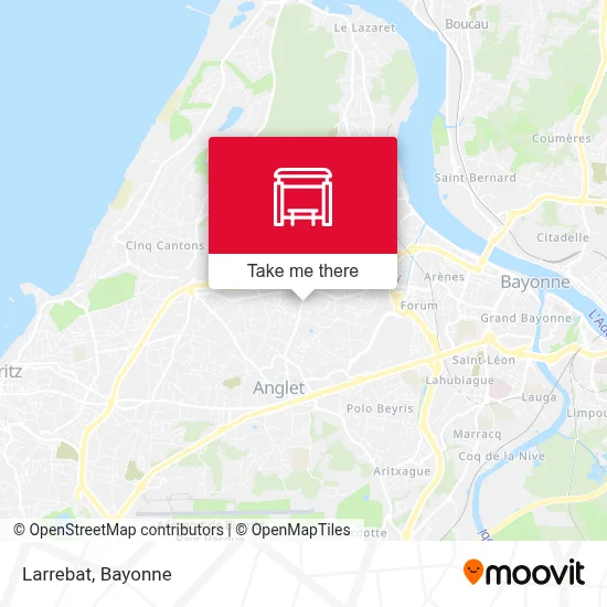Larrebat map