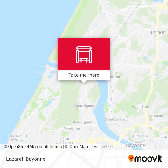Lazaret map