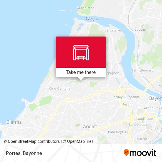 Portes map