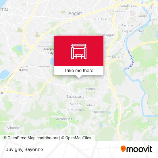 Juvigny map