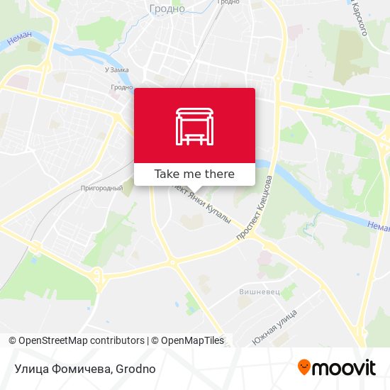 Улица Фомичева map