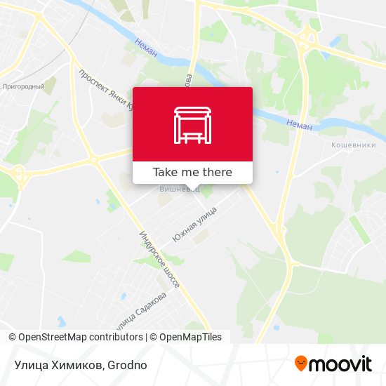 Улица Химиков map