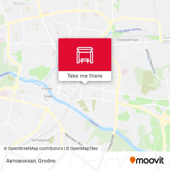Автовокзал map