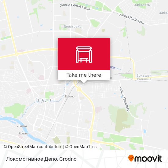 Локомотивное Депо map