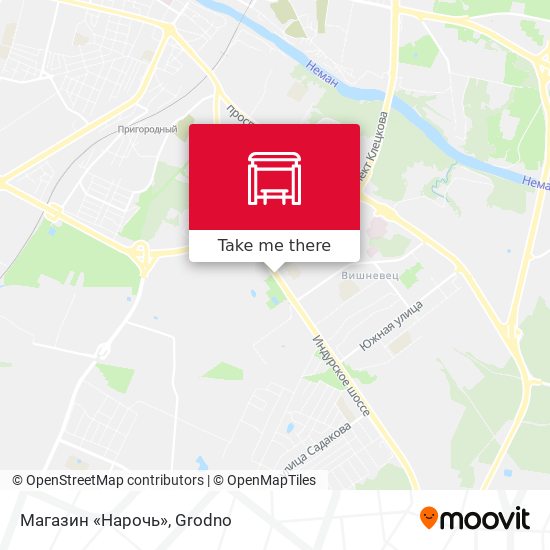 Магазин «Нарочь» map
