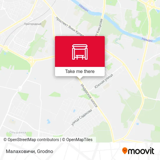 Малаховичи map