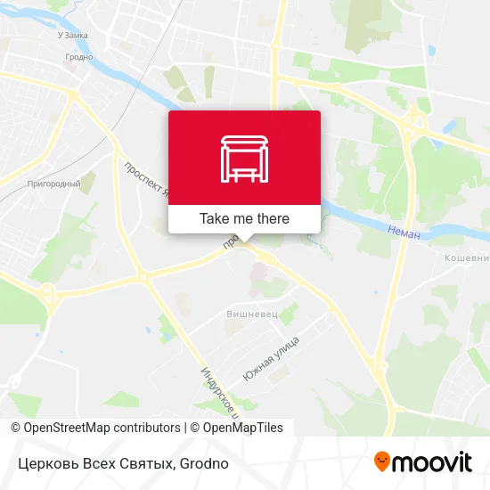 Церковь Всех Святых map