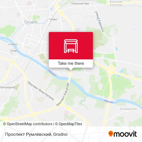 Проспект Румлёвский map