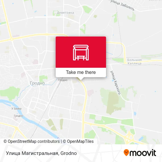 Улица Магистральная map