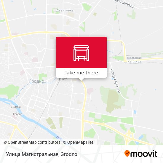 Улица Магистральная map