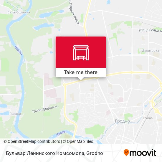 Бульвар Ленинского Комсомола map
