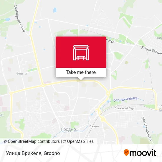 Улица Брикеля map