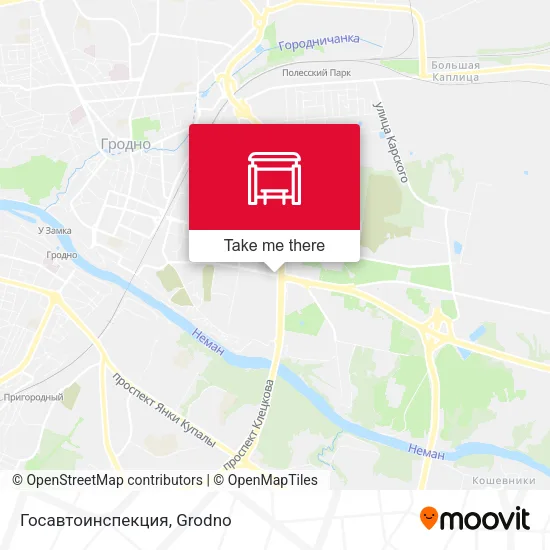 Госавтоинспекция map