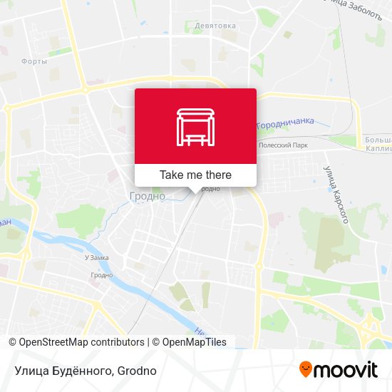 Улица Будённого map