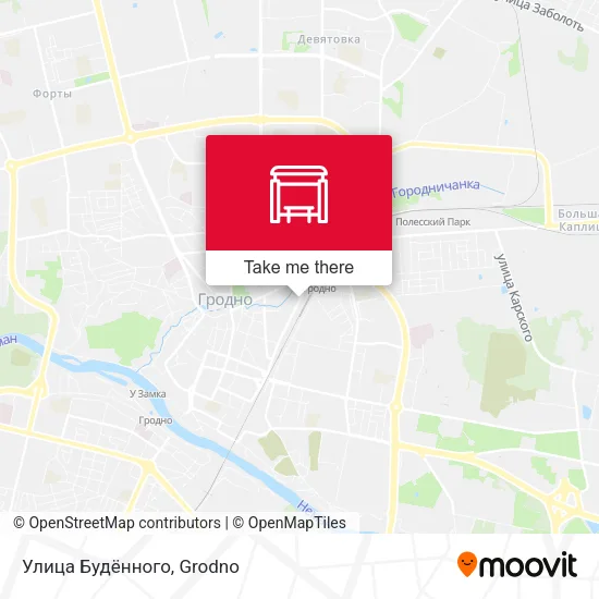 Улица Будённого map
