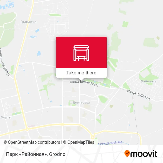 Парк «Районная» map