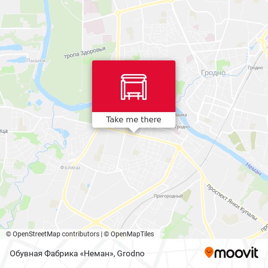 Обувная Фабрика «Неман» map