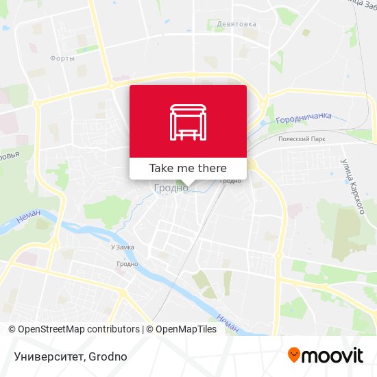 Университет map