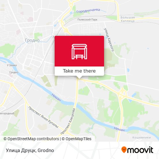 Улица Друцк map