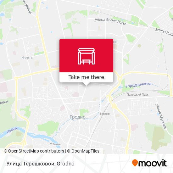 Улица Терешковой map