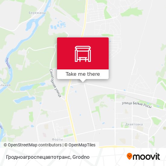 Гродноагроспецавтотранс map