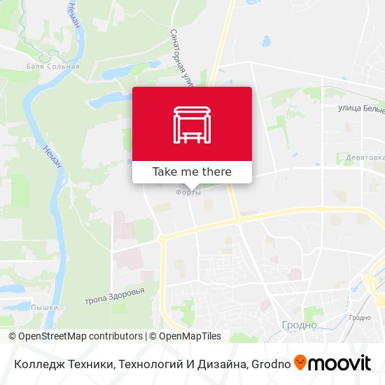 Колледж Техники, Технологий И Дизайна map