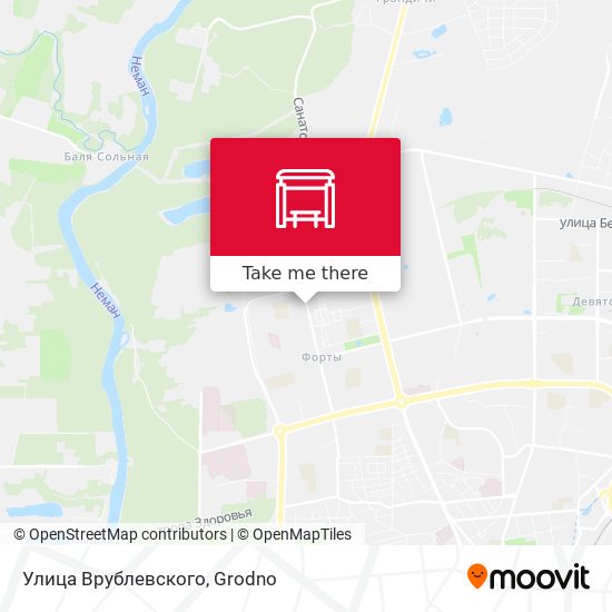 Улица Врублевского map