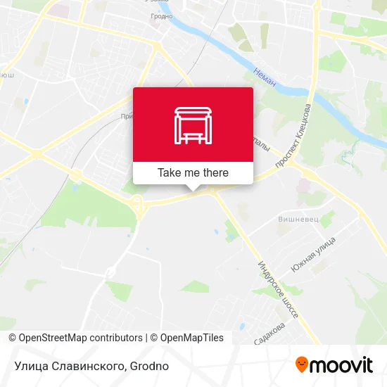 Улица Славинского map