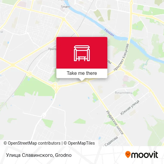 Улица Славинского map