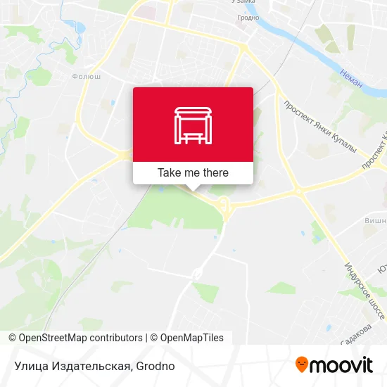 Улица Издательская map