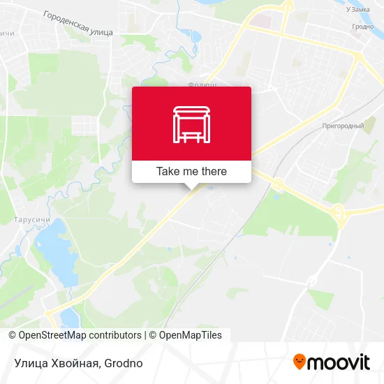 Улица Хвойная map