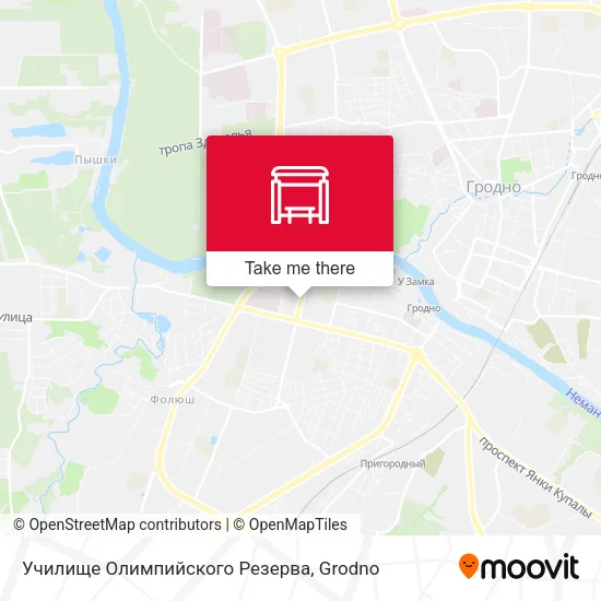 Училище Олимпийского Резерва map