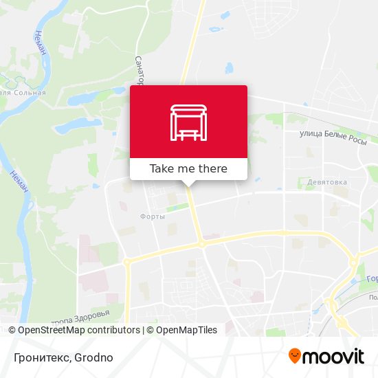 Гронитекс map