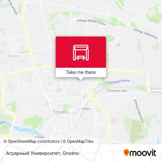 Аграрный Университет map
