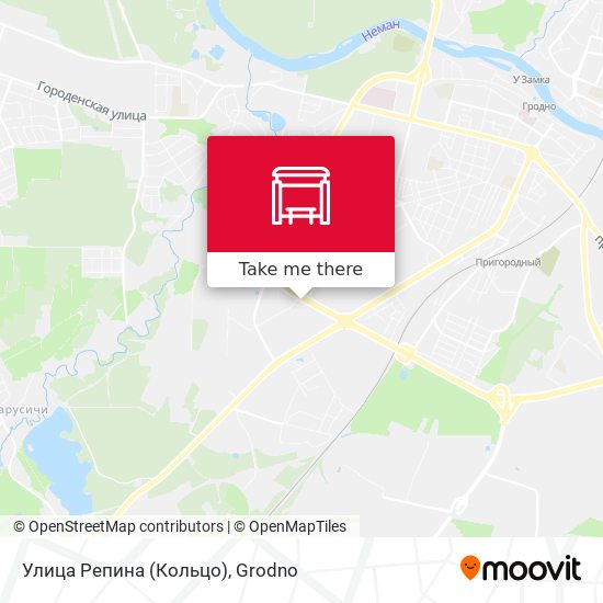 Улица Репина (Кольцо) map