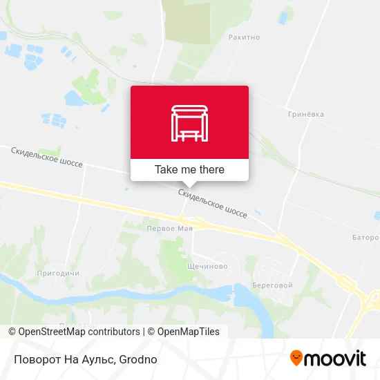 Поворот На Аульс map