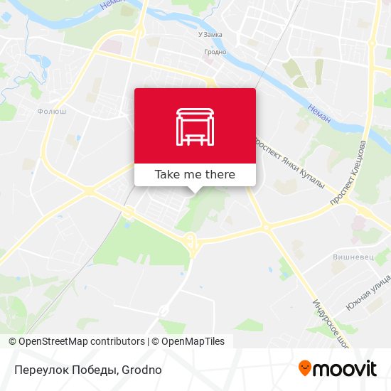 Переулок Победы map